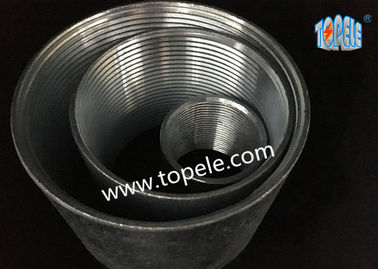 Kopling kaku baja zinc plated, Fittings saluran IMC, listrik galvanis Threaded kopling