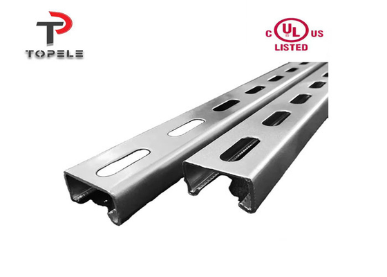 41x41 Baja Strut Slotted Saluran Dengan Gigi 3,0mm Ketebalan
