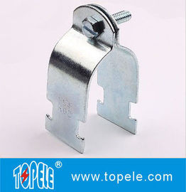 UL Standar Strut Clamp Baja berlapis seng Ukuran 1/2 "-4" EMT Saluran Dan Unistrut saluran Fittings