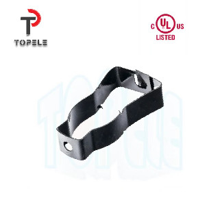 IEC Conduit Fittings Black Conduit Fasteners Clip Type Cady Black Clamp