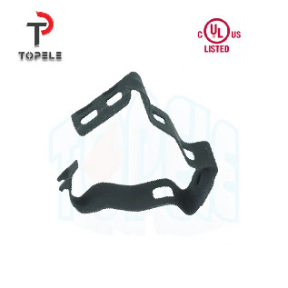 IEC Conduit Fittings Black Conduit Fasteners Clip Type Cady Black Clamp