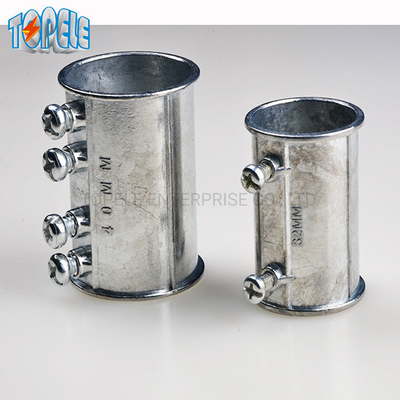 Atur Fitting EMT Conduit Tipe Sekrup 25mm EMT Coupling IEC 61386