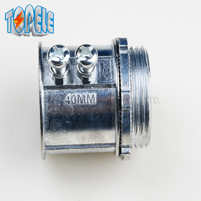20mm -50mm EMT Conduit Fittings IEC61386 EMT Set Konektor Sekrup Seng