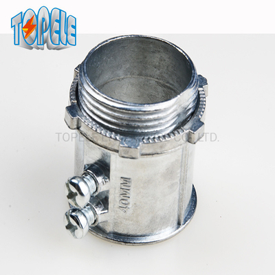 20mm -50mm EMT Conduit Fittings IEC61386 EMT Set Konektor Sekrup Seng