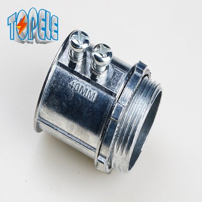 20mm -50mm EMT Conduit Fittings IEC61386 EMT Set Konektor Sekrup Seng