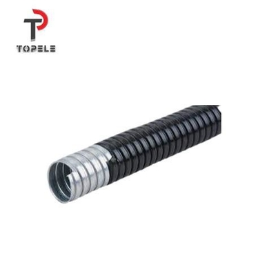 IEC 61386 Benang Metrik Saluran Logam Fleksibel Dilapisi PVC