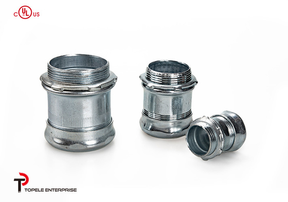 NPT Thread EMT Saluran Dan Fittings Dan Konektor Kompresi Baja