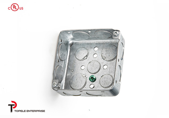0.6mm, 0.8mm Ketebalan 4 ′′ X2 ′′ Square / Octagonal Handy Box, Kotak Listrik Dan Tutup