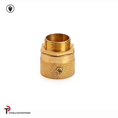 Mesin CNC Kuningan adaptor selang saluran pria, kuningan adaptor pria