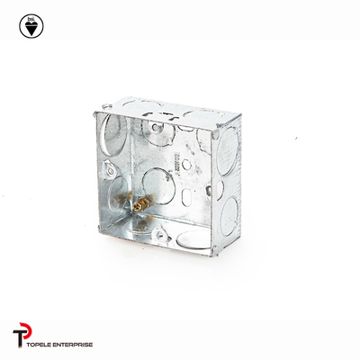 BS GI Electrical One Gang / Two Gang Switch And Socket Box/Extensions Box, Electrical Boxes And Covers (Kotak listrik satu geng / dua geng dan kotak soket)