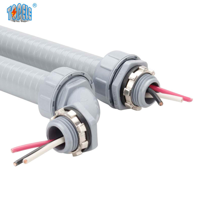 Liquid Tight Nm 90 Derajat Konektor Saluran PVC IP 68