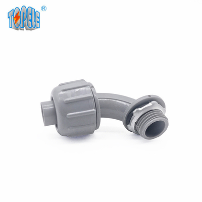 Liquid Tight Nm 90 Derajat Konektor Saluran PVC IP 68