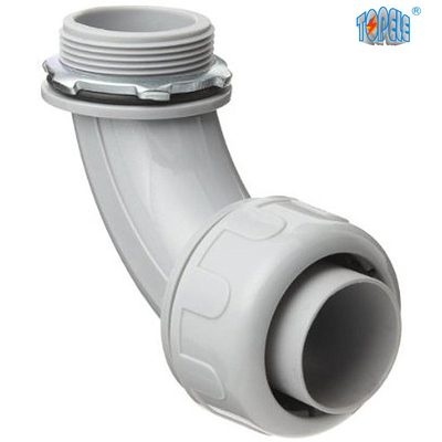 Liquid Tight Nm 90 Derajat Konektor Saluran PVC IP 68