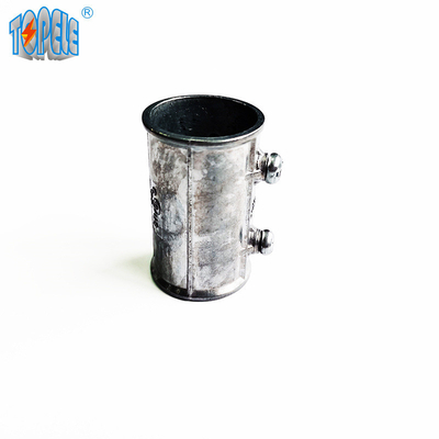 Alat Kelengkapan Saluran Listrik Emt Set Screw Coupling Zinc Die Cast
