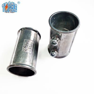 Alat Kelengkapan Saluran Listrik Emt Set Screw Coupling Zinc Die Cast