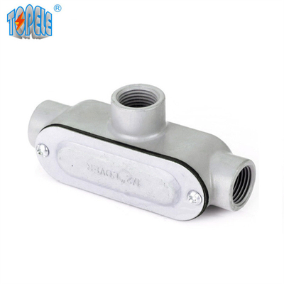 Lr/Ll/C/T/Lb Threaded Rigid Aluminium Conduit Body With Cover