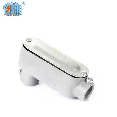 Lr/Ll/C/T/Lb Threaded Rigid Aluminium Conduit Body With Cover