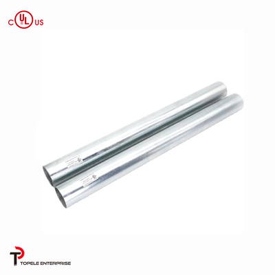 20mm, 25mm Galvanized BS4568 pipa saluran, baja saluran listrik GI tabung