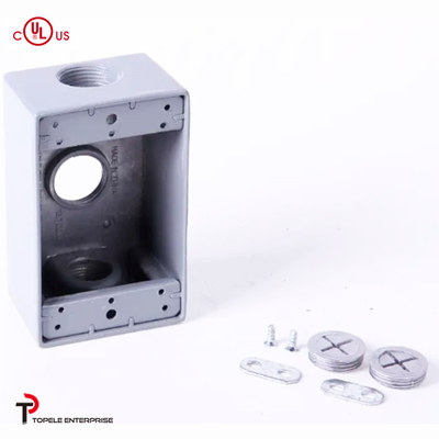 Kotak Listrik Aluminium persegi panjang, Kotak Listrik Switch Outdoor