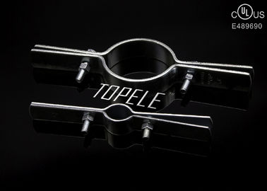 Zinc Plated Riser Pipe Clamp Dengan Bolt, 1/2 " Pipe Holder UL Terdaftar Produk