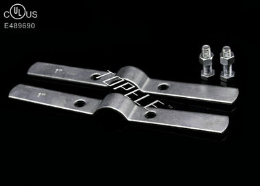 Clamp Riser Pipe Perak Industri Disesuaikan Untuk Dukungan Kabel, Bahan Bangunan Struktur Baja Lidah Pendek Riser C