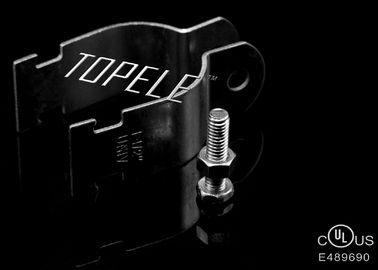 Galvanized Finish Strut Channel Clamps Tipe Universal Dengan Satu Steel Nut / Bolt