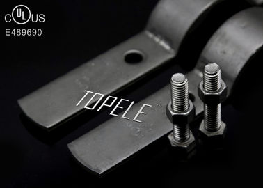 Klem pipa baja karbon Sliver pipa pemegang Klem dengan 1/2 inci - 6 inci Ukuran