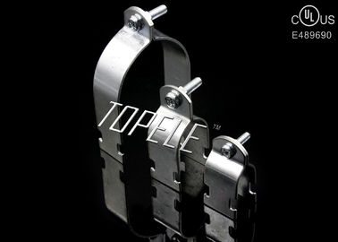 Universal Baja Strut Clamp Unistrut Saluran Galvanized Finish Untuk Dukungan Saluran Strut