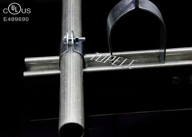 UL Standar Galvanis Steel Pipe Clamps, Stainless Steel Strut Straps Ukuran Disesuaikan