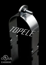 UL Steel Pipe Clamps / Galvanized Strut Clamps Untuk Pipa Tepat, Galvanized Surface Finish