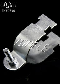 UL Steel Pipe Clamps / Galvanized Strut Clamps Untuk Pipa Tepat, Galvanized Surface Finish