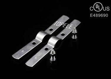 Clamp pipa baja berlapis seng / Hitam dengan baut, Clamp pemegang pipa UL Standar