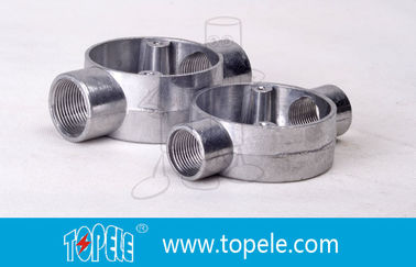 TOPELE 25MM Hot-dipped Galvanized Aluminium Junction Box / Metal Conduit Box Dengan Standar BS4568/