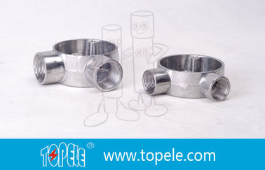 TOPELE 25MM Hot-dipped Galvanized Aluminium Junction Box / Metal Conduit Box Dengan Standar BS4568/