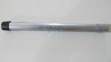 3/4 √ Hot-dipped Galvanized BS4568 Saluran / GI Pipe Dengan Integral Coupling