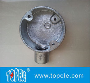 Satu arah terminal listrik EMT Fittings Saluran kotak persimpangan melingkar