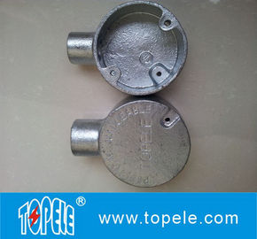 Satu arah terminal listrik EMT Fittings Saluran kotak persimpangan melingkar