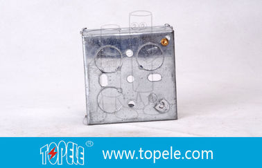 Kotak dan penutup listrik baja pra-galvanis, British Standard BS Box untuk Switch