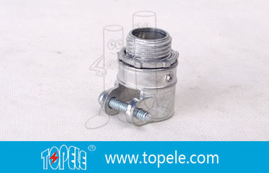 Konduktor dan Fittings Fleksibel Squeeze Connector Konektor Tabung Listrik