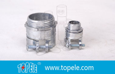 Konduktor dan Fittings Fleksibel Squeeze Connector Konektor Tabung Listrik