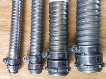 Konduktor dan Fittings Fleksibel Squeeze Connector Konektor Tabung Listrik