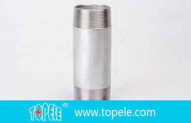 1 / 2 &quot;- 2&quot; Listrik Galvanized kaku Listrik Saluran Nipple Fittings