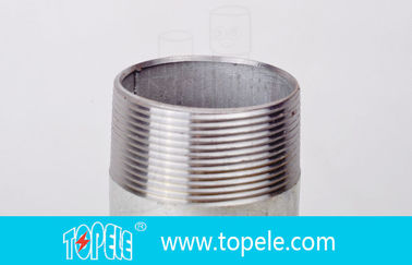 1 / 2 &quot;- 2&quot; Listrik Galvanized kaku Listrik Saluran Nipple Fittings