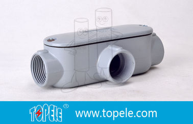 Aluminium berujung die cast rigid conduit body tipe T 1/2&quot; sampai 4&quot;