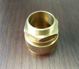 Golden Color Brass Connector Nikel Plated atau Tidak Ada 38mm, 50mm Ukuran