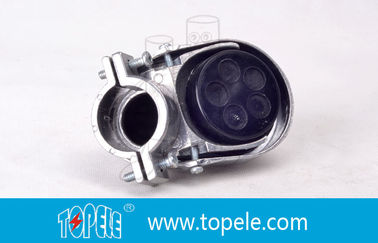 4 Inch EMT Saluran Dan Fittings Aluminium Threaded / Clamp Entrance Cap