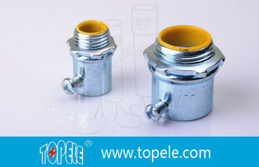 Bahan Baja EMT Saluran Dan Fittings EMT Kompresi Isolasi Konektor