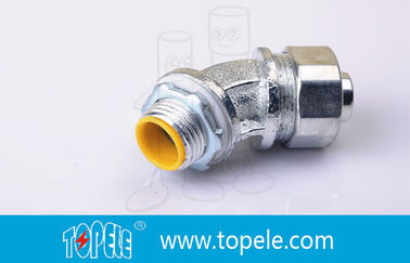 Zinc Plated Malleable Flexible conduit dan Fittings Connector