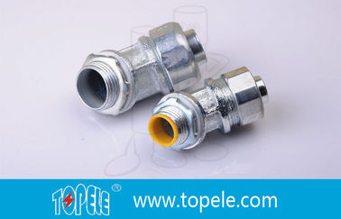 Zinc Plated Malleable Flexible conduit dan Fittings Connector