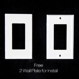 LD -U001 4.2A Smart High Speed USB Charger Outlet 2 Port USB Dengan 2 Piring Dinding